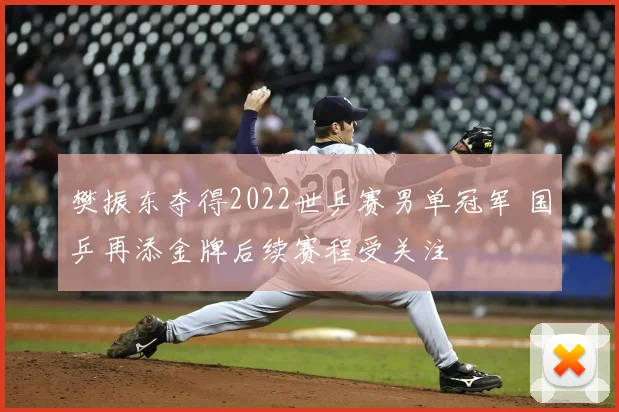 樊振东夺得2022世乒赛男单冠军 国乒再添金牌后续赛程受关注